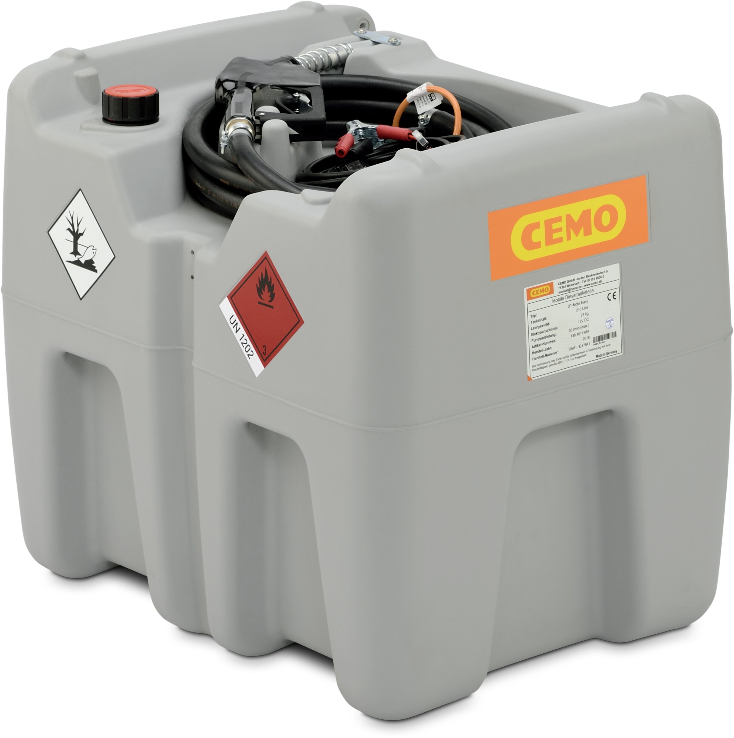 DEPÓSITO GASOLEO fibra 210Lt c/
